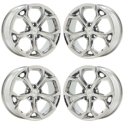 18" Chevrolet Malibu Bright Chrome wheels rims Factory OEM set 5893