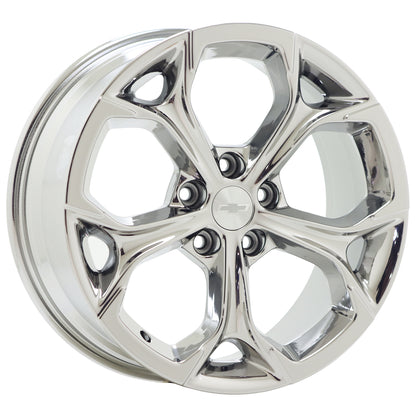 18" Chevrolet Malibu Bright Chrome wheels rims Factory OEM set 5893
