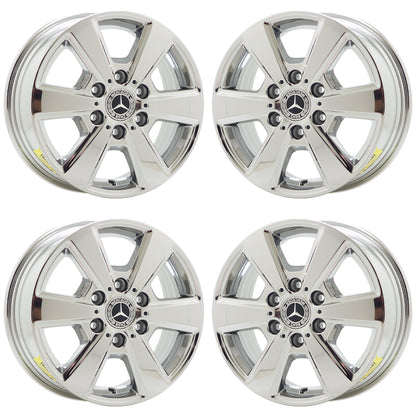 16" Dodge Freightliner Sprinter Bright Chrome Factory wheels rims 96656 EXCHANGE