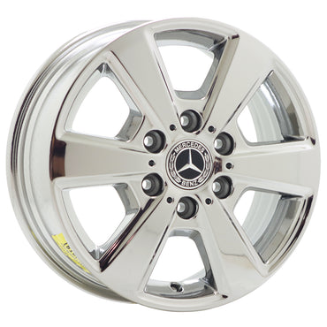 16" Dodge Mercedes Freightliner Sprinter Bright Chrome Factory wheels set 96656