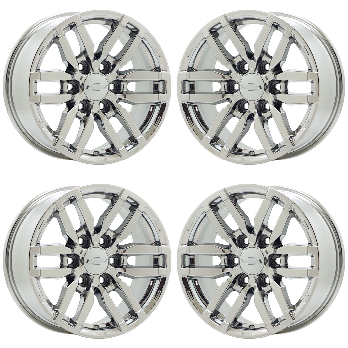 17" Chevrolet Colorado GMC Canyon Chrome wheels rims OEM set 14095 EXCHANGE