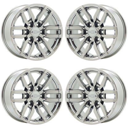 17" Chevrolet Colorado GMC Canyon Chrome wheels rims OEM set 14095 EXCHANGE