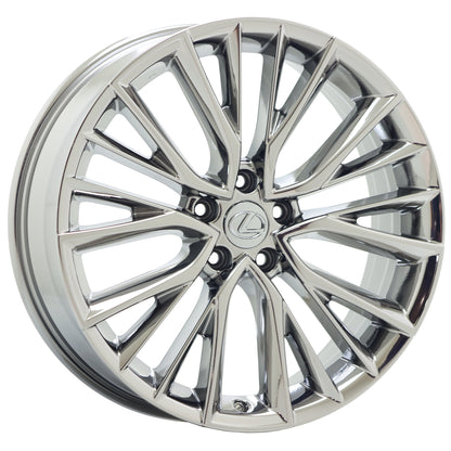 20" Lexus NX250 NX350 Bright Chrome wheels rims Factory OEM set 74411 EXCHANGE