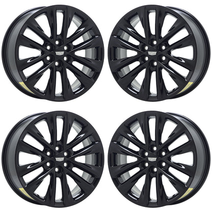 20" Cadillac XT5 XT6 Gloss Black wheels rims Factory OEM 4803 EXCHANGE