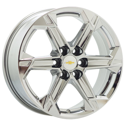 18" Chevrolet Blazer Bright Chrome wheels Factory OEM set 14083 EXCHANGE
