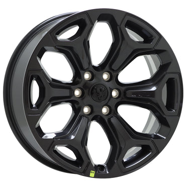 NEW - 22" Dodge Ram 1500 Truck Black wheels rims Factory OEM 2019-2024 set 2685