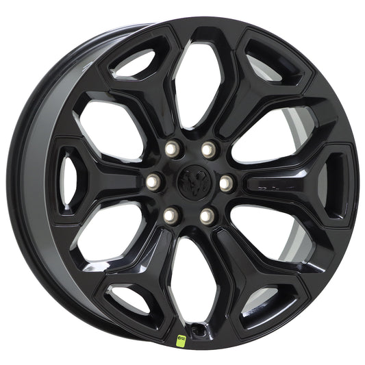 NEW 22" Dodge Ram 1500 Truck Black wheel rim Factory OEM 2019-2024 x1 2685 2727