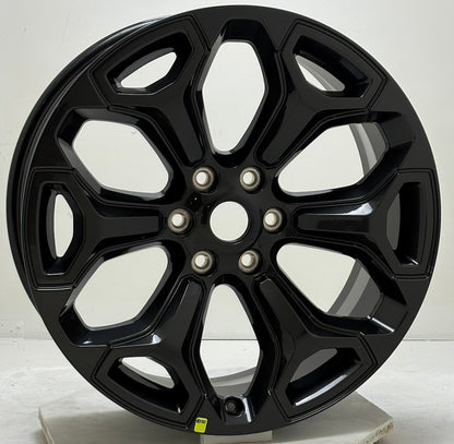 NEW - 22" Dodge Ram 1500 Truck Black wheels rims Factory OEM 2019-2024 set 2685