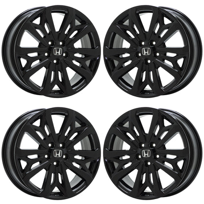 20" Honda Passport Gloss Black wheels rims Factory OEM set 63671 EXCHANGE