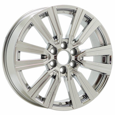 22" Lexus LX600 Bright Chrome wheels rims Factory OEM 74402 set