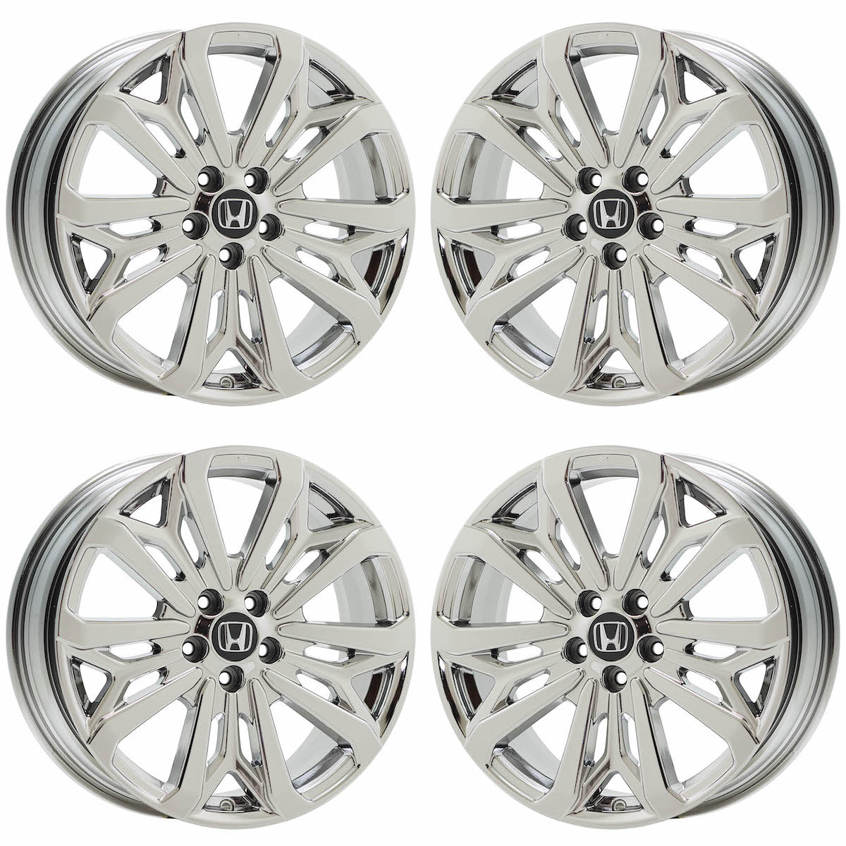 20" Honda Passport Bright Chrome wheels rims Factory OEM set 63671 EXCHANGE