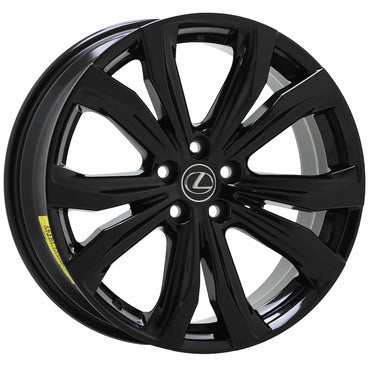 20" Lexus RX350 RX450H Black wheels rims Factory OEM set 74338