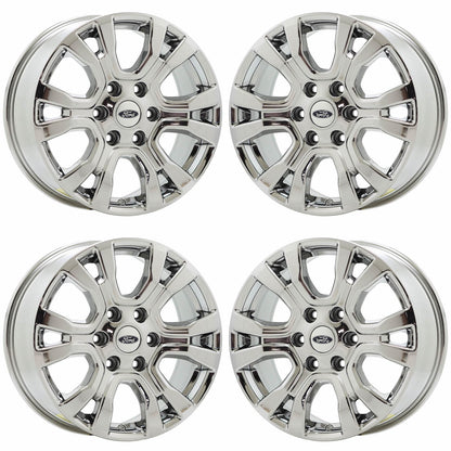 18" Ford Ranger Truck PVD Chrome wheels rims Factory OEM set 10232