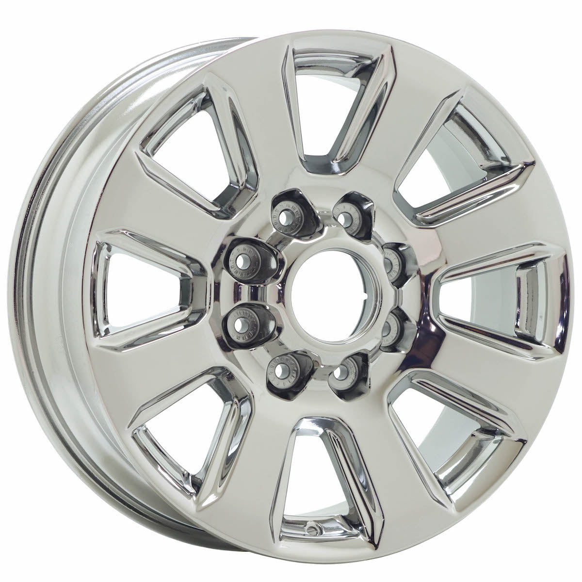 20" Ford F250 F350 SRW Bright Chrome wheels rims Factory OEM set 10102