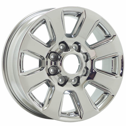 20" Ford F250 F350 SRW Bright Chrome wheels rims Factory OEM set 10102