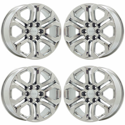 20" GMC Canyon Truck Bright Chrome wheels rims Factory OEM 95780 EXCHANGE