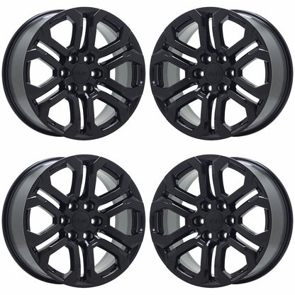 20" GMC Canyon Truck Gloss Black wheels rims Factory OEM 95780 EXCHANGE