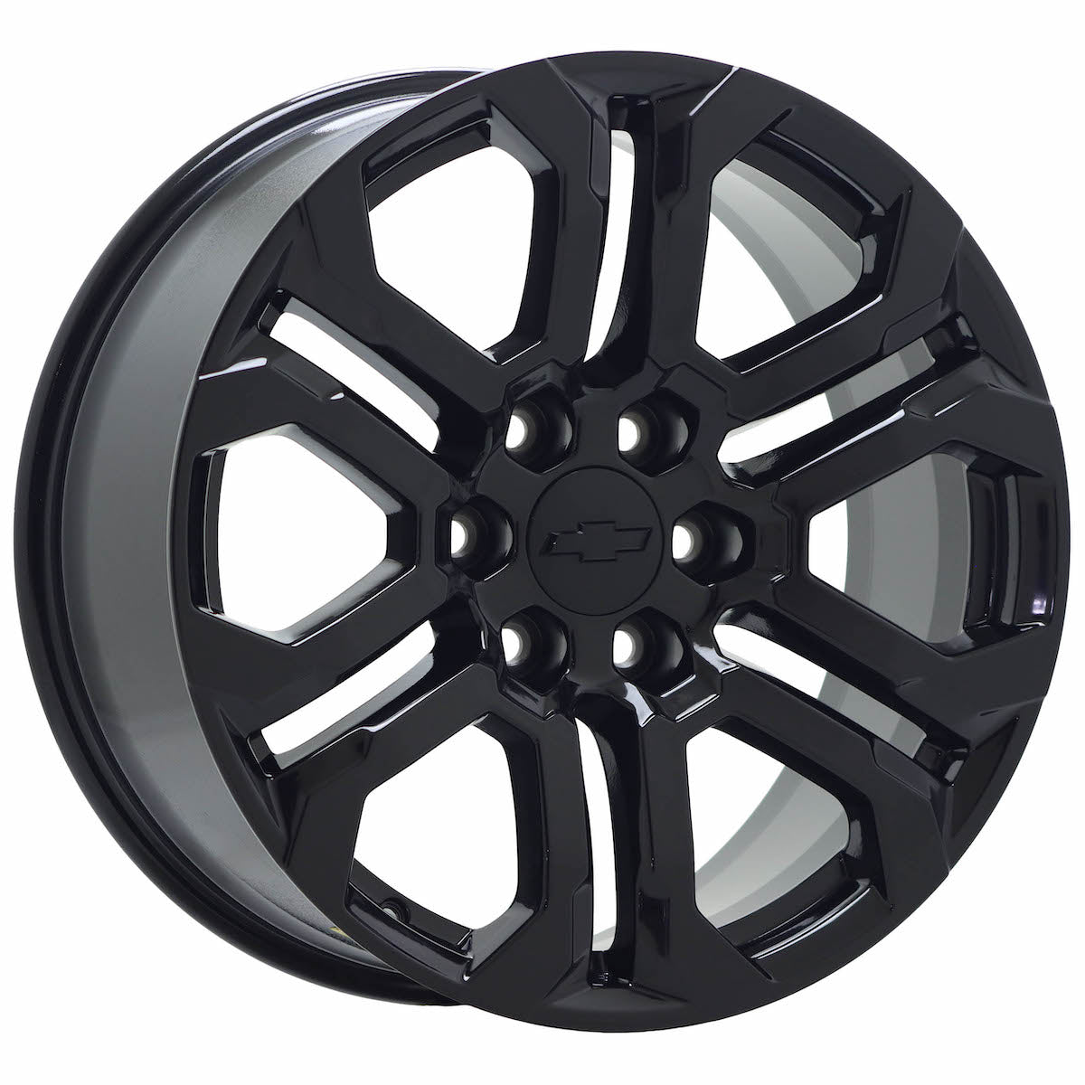 20" Chevy Colorado Truck Gloss Black wheels rims Factory OEM set 95780 EXCHANGE