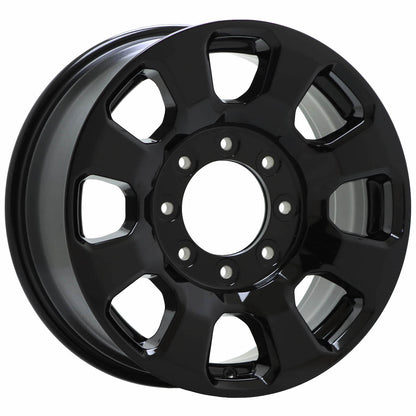 18" Ford F250 F350 SRW Gloss Black wheels rims Factory OEM set 10481
