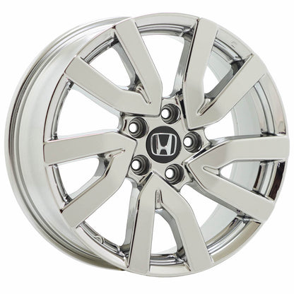 18" Honda Pilot Bright Chrome wheels rims Factory OEM set 63148