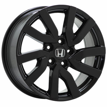 18" Honda Pilot Gloss Black wheels rims Factory OEM set 63148