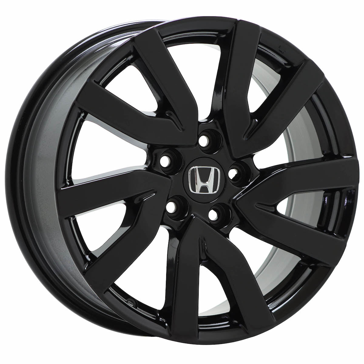 18" Honda Pilot Gloss Black wheels rims Factory OEM set 63148 EXCHANGE