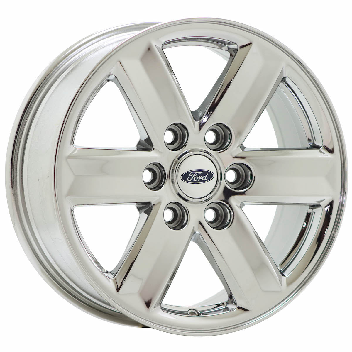 17" Ford F150 Truck Bright Chrome wheels rims Factory OEM set 4 10339 EXCHANGE