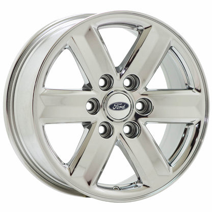 17" Ford F150 Truck Bright Chrome wheels rims Factory OEM set 4 10339 EXCHANGE