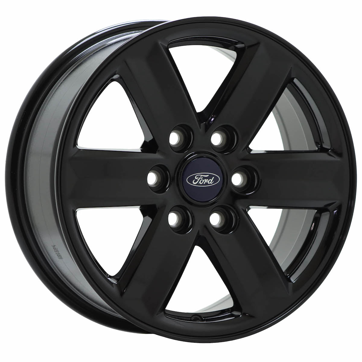 17" Ford F150 Truck Gloss Black wheels rims Factory OEM set 4 10339