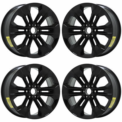 22" Chevrolet EV Blazer Black wheels Factory OEM set 14120 EXCHANGE