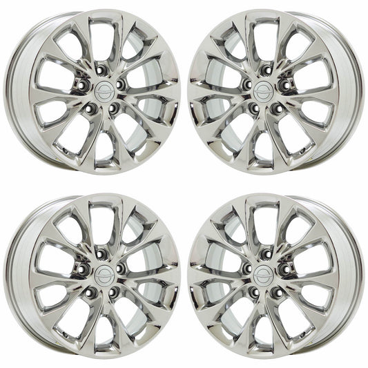 18" Chrysler Pacifica Bright Chrome wheels rims Factory OEM set 95052