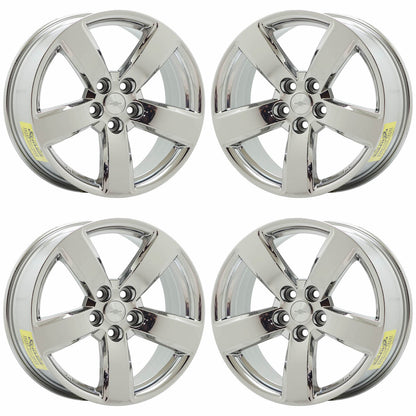 19" Chevrolet Malibu LTZ Bright Chrome wheels rims Factory OEM set 5562