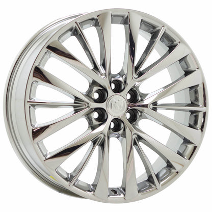 22" Buick Enclave Bright Chrome wheels rims Factory OEM set 90043 EXCHANGE