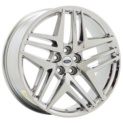 21" Ford Explorer Bright Chrome wheels rims Factory OEM set 95859