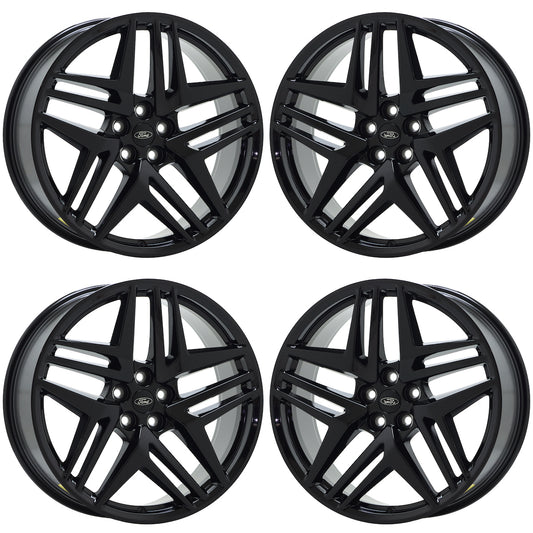 21" Ford Explorer Gloss Black wheels rims Factory OEM set 95859 EXCHANGE