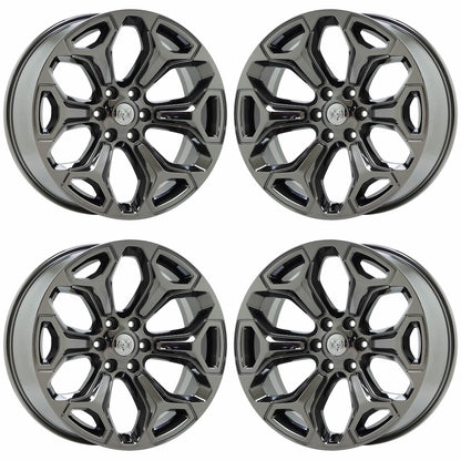 22" Dodge Ram 1500 Truck PVD Hyper Chrome wheels rims Factory OEM 2685 2727