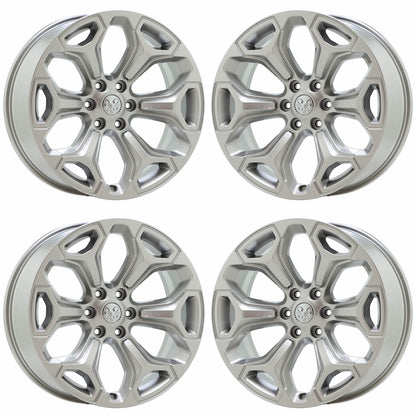 22" Dodge Ram 1500 Truck Satin Chrome wheels rims Factory OEM 2685 2727