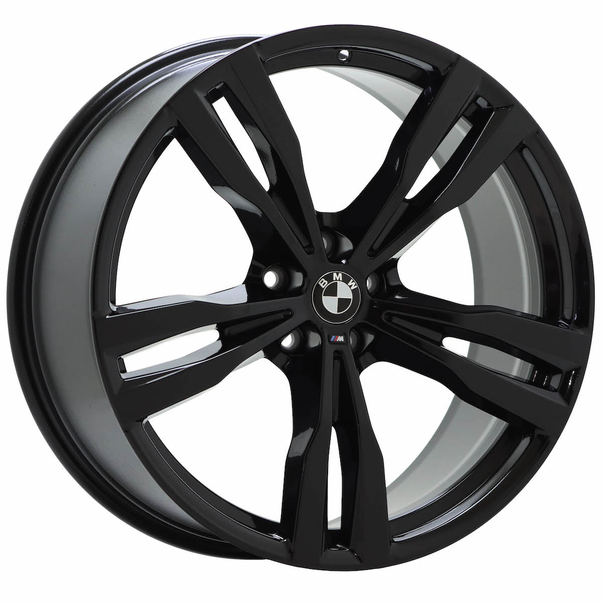 21" BMW X7 Gloss Black wheels rims Factory OEM set 86531 EXCHANGE