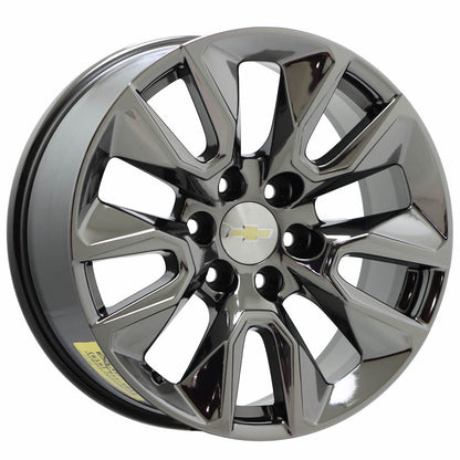 20" GMC Silverado Suburban Tahoe Hyper Chrome wheels rims OEM set 5916 EXCHANGE