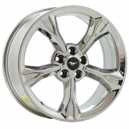 19" Ford Mustang GT Bright Chrome wheels rims Factory OEM 10081