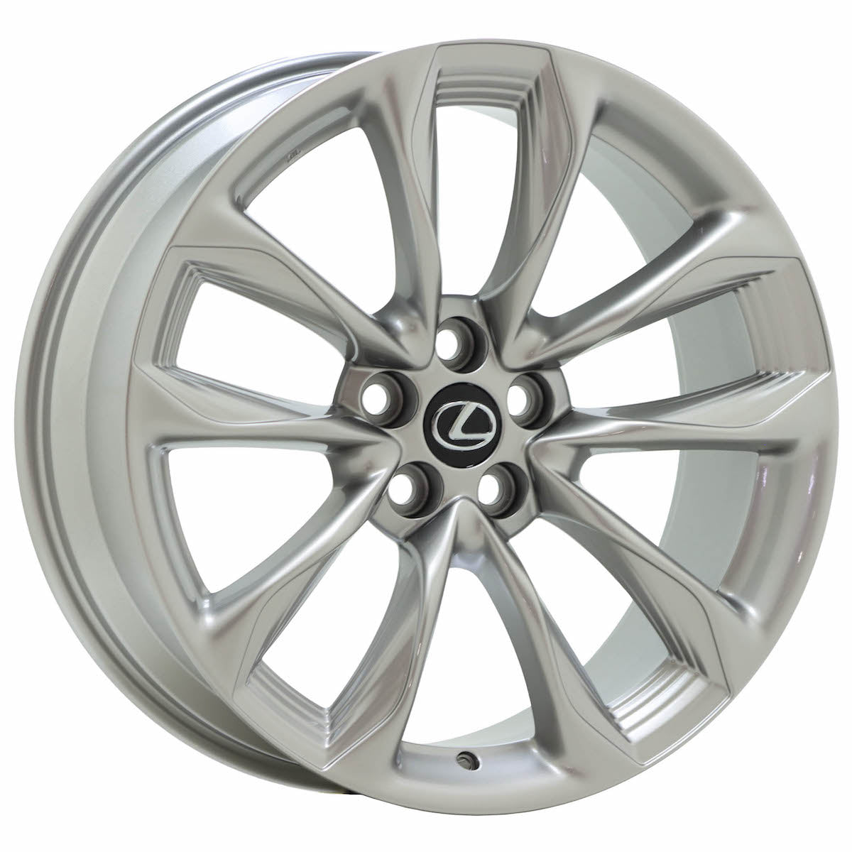 21" Lexus LC500 LC500h Satin Chrome wheels rims Factory 74361 74362 EXCHANGE