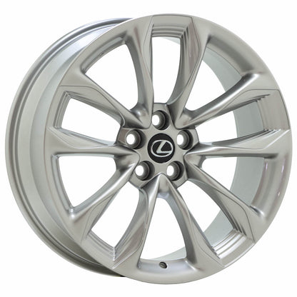 21" Lexus LC500 LC500h Satin Chrome wheels rims Factory 74361 74362 EXCHANGE