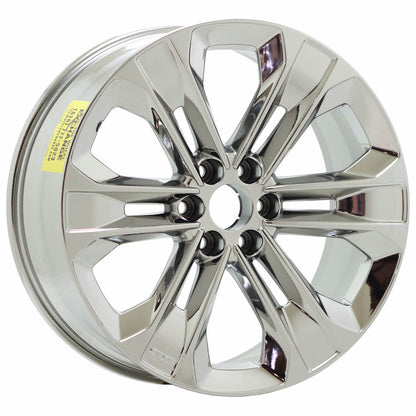 22" Chevrolet EV Blazer Bright Chrome wheels rims Factory OEM set 14120 EXCHANGE