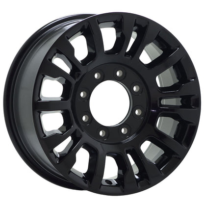 18" Ford F250 F350 SRW Gloss Black wheels rims Factory OEM set 10290 EXCHANGE