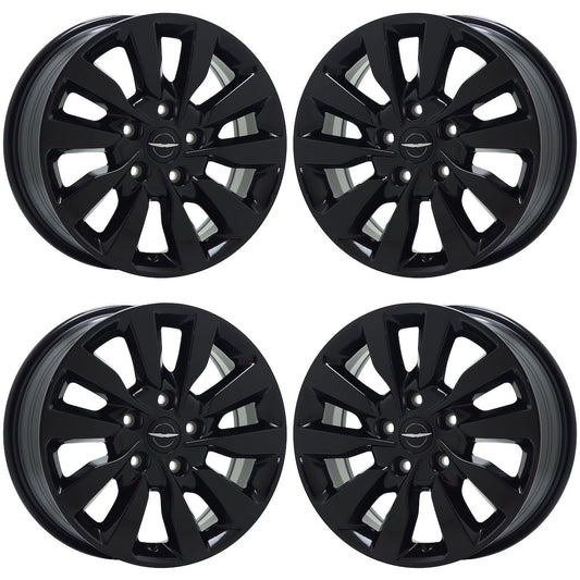 17" Chrysler Pacifica Gloss Black wheels rims Factory OEM 2689 EXCHANGE