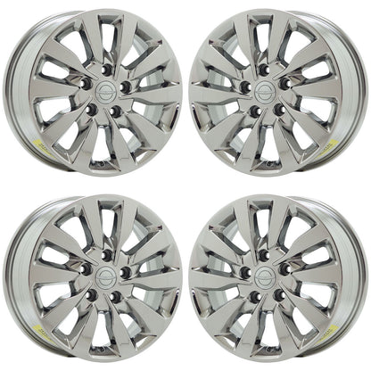 17" Chrysler Pacifica Bright Chrome wheels rims Factory OEM 2689 EXCHANGE