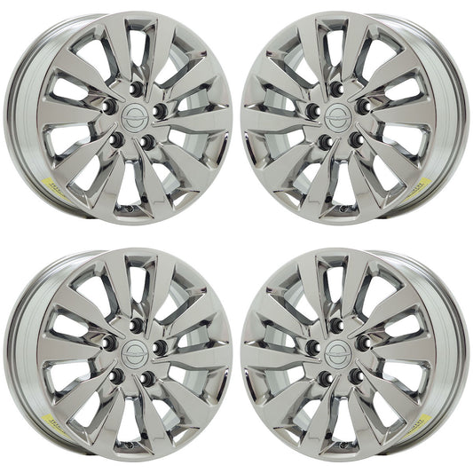 17" Chrysler Pacifica Bright Chrome wheels rims Factory OEM 2689 EXCHANGE