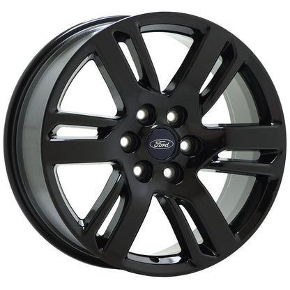20" Ford Expedition Gloss Black wheels rims Factory OEM set 10441 EXCHANGE