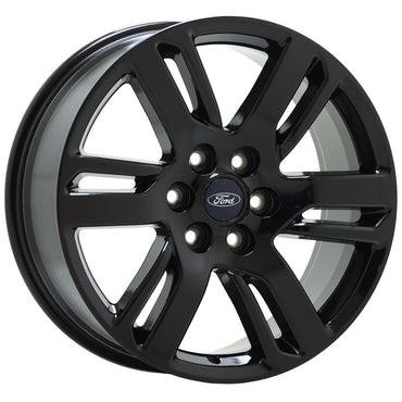 20" Ford Expedition Gloss Black wheels rims Factory OEM set 10441 2022-2024
