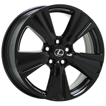 18" Lexus UX200 UX250H Gloss Black wheels rims Factory OEM set 74386